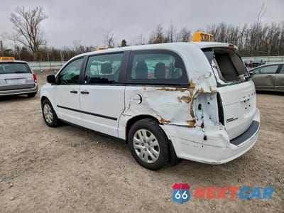 Drugie zdjęcie samochodu z przodu: 2016 DODGE GRAND CARAVAN SE VIN:2C4RDGBG3GR163823 - miniatura