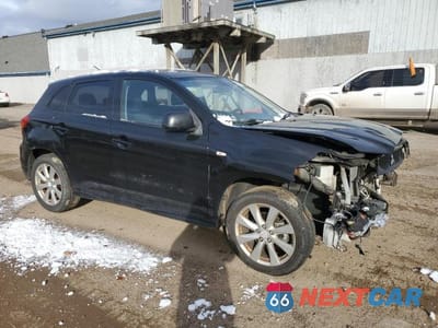 Czwarte zdjęcie samochodu z boku: 2012 MITSUBISHI OUTLANDER SPORT SE VIN:JA4AR4AU7CZ003572 - miniatura