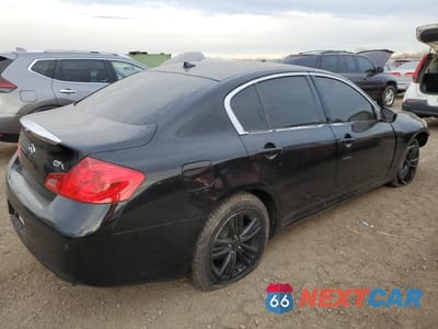 Trzecie zdjęcie samochodu z tyłu: 2011 INFINITI G37 VIN:JN1CV6AR1BM356549 - miniatura