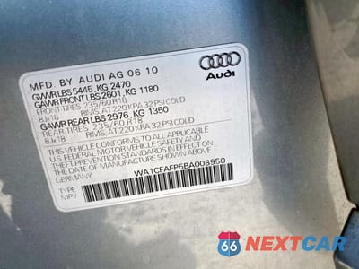 Zdjęcie 13 z 15 samochodu: 2011 AUDI Q5 PREMIUM VIN:WA1CFAFP5BA008950 - miniatura