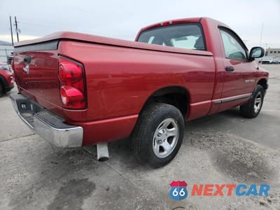 Trzecie zdjęcie samochodu z tyłu: 2007 DODGE RAM 1500 ST VIN:1D7HA16K87J561474 - miniatura