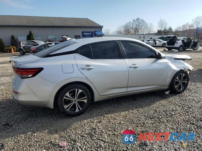 Trzecie zdjęcie samochodu z tyłu: 2021 NISSAN SENTRA SV VIN:3N1AB8CV8MY330276 - miniatura