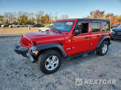 2021 JEEP WRANGLER UNLIMITED SPORT 1C4HJXDN6MW534606 - główne zdjęcie licytacji z USA - miniatura
