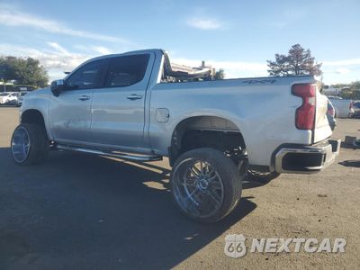 Drugie zdjęcie samochodu z przodu: 2020 CHEVROLET SILVERADO K1500 LT VIN:3GCUYDEDXLG261973 - miniatura
