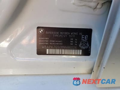 Zdjęcie 13 z 13 samochodu: 2011 BMW 328 XI VIN:WBAPK7G50BNN86026 - miniatura
