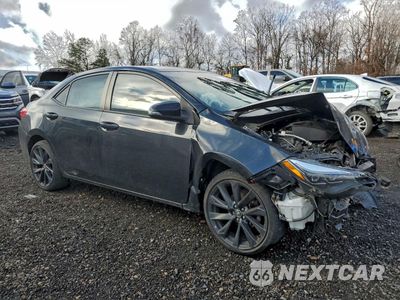 Czwarte zdjęcie samochodu z boku: 2019 TOYOTA COROLLA L VIN:2T1BURHE6KC150236 - miniatura