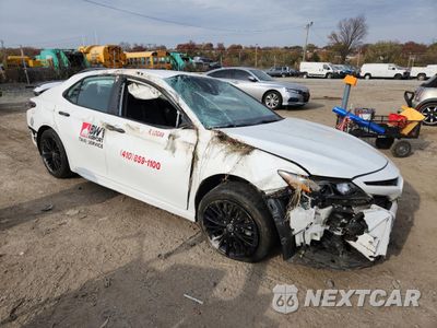 Czwarte zdjęcie samochodu z boku: 2022 TOYOTA CAMRY NIGHT SHADE VIN:4T1T31AK5NU042542 - miniatura