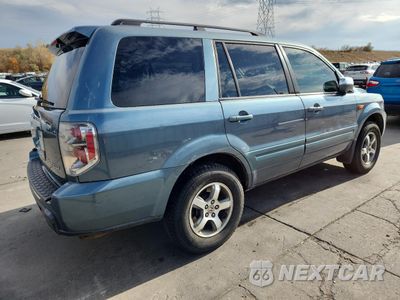 Trzecie zdjęcie samochodu z tyłu: 2007 HONDA PILOT EXL VIN:2HKYF18737H539069 - miniatura