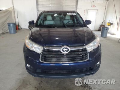 Piąte zdjęcie samochodu w środku: 2016 TOYOTA HIGHLANDER XLE VIN:5TDJKRFH4GS292940 - miniatura