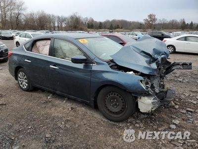 Czwarte zdjęcie samochodu z boku: 2016 NISSAN SENTRA S VIN:3N1AB7AP3GY295522 - miniatura