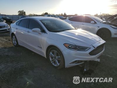 Czwarte zdjęcie samochodu z boku: 2018 FORD FUSION SE HYBRID VIN:3FA6P0LU9JR133898 - miniatura