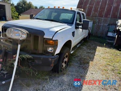 Czwarte zdjęcie samochodu z boku: 2008 FORD F350 SUPER DUTY UTILITY / SERVICE TRUCK VIN:1FDSW35Y58ED92491 - miniatura