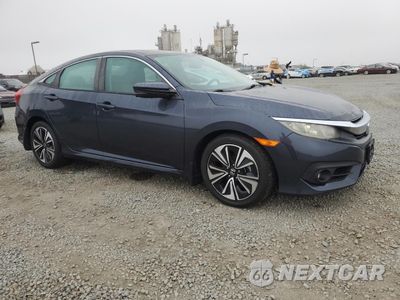 Czwarte zdjęcie samochodu z boku: 2016 HONDA CIVIC EXL VIN:19XFC1F70GE217903 - miniatura
