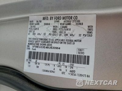 Zdjęcie 23 z 24 samochodu: 2008 FORD EXPLORER SPORT TRAC LIMITED VIN:1FMEU33E48UB30964 - miniatura
