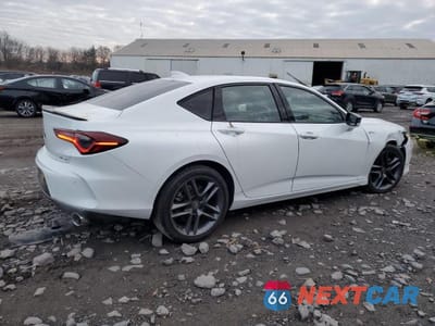 Trzecie zdjęcie samochodu z tyłu: 2024 ACURA TLX A-SPEC VIN:19UUB6F55RA000778 - miniatura