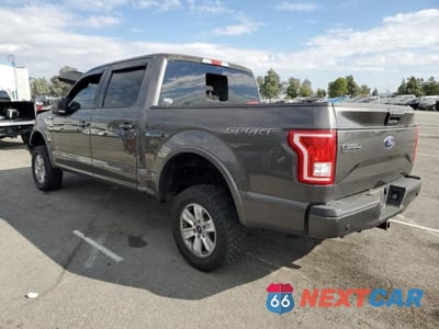 Drugie zdjęcie samochodu z przodu: 2017 FORD F150 SUPERCREW VIN:1FTEW1CP6HKC55481 - miniatura