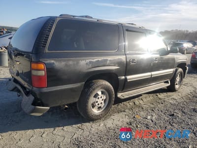 Trzecie zdjęcie samochodu z tyłu: 2002 CHEVROLET SUBURBAN C1500 VIN:1GNEC16Z42J229844 - miniatura