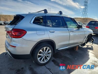 Trzecie zdjęcie samochodu z tyłu: 2018 BMW X3 XDRIVE30I VIN:5UXTR9C51JLD57543 - miniatura