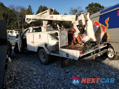 Trzecie zdjęcie samochodu z tyłu: 2020 FORD F550 SUPER DUTY BUCKET TRUCK VIN:1FDUF5HT3LEC53229 - miniatura