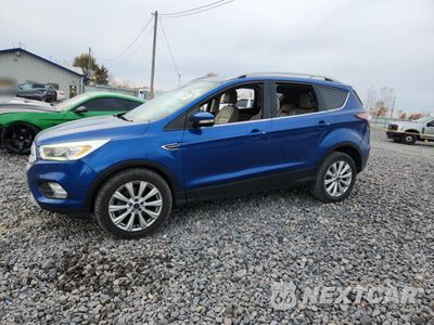 2017 FORD ESCAPE TITANIUM 1FMCU9JD0HUA12611 - główne zdjęcie licytacji z USA - miniatura