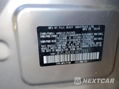 Zdjęcie 12 z 12 samochodu: 2015 SUBARU FORESTER 2.5I LIMITED VIN:JF2SJAHC6FH417712 - miniatura