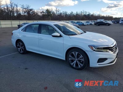 Czwarte zdjęcie samochodu z boku: 2022 VOLKSWAGEN PASSAT SE VIN:1VWSA7A37NC002919 - miniatura