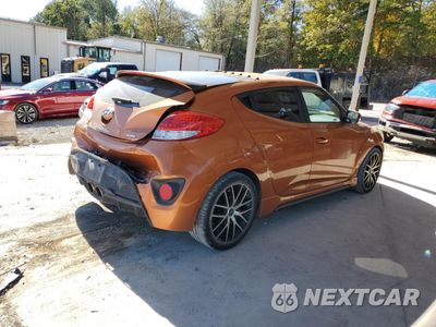 Trzecie zdjęcie samochodu z tyłu: 2016 HYUNDAI VELOSTER TURBO VIN:KMHTC6AE7GU304281 - miniatura