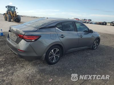 Trzecie zdjęcie samochodu z tyłu: 2020 NISSAN SENTRA SV VIN:3N1AB8CVXLY233286 - miniatura