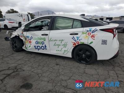 Drugie zdjęcie samochodu z przodu: 2022 TOYOTA PRIUS VIN:JTDKAMFU4N3163490 - miniatura