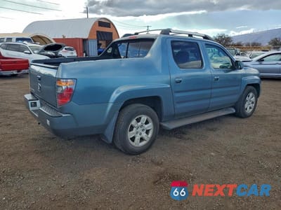 Trzecie zdjęcie samochodu z tyłu: 2006 HONDA RIDGELINE RTL VIN:2HJYK16546H517145 - miniatura