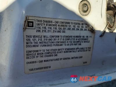 Zdjęcie 12 z 12 samochodu: 1999 CHEVROLET GMT-400 FLATBED TRUCK VIN:1GBJC34RXXF059218 - miniatura