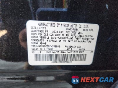 Zdjęcie 14 z 14 samochodu: 2023 NISSAN ARIYA PLATINUM + VIN:JN1DF0CD0PM708902 - miniatura