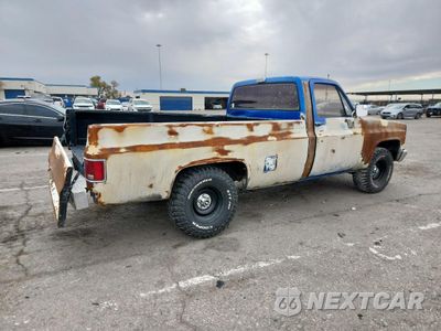 Trzecie zdjęcie samochodu z tyłu: 1983 CHEVROLET C10 VIN:1GCEC14H3DJ155841 - miniatura
