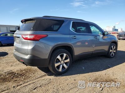 Trzecie zdjęcie samochodu z tyłu: 2019 CHEVROLET TRAVERSE LT VIN:1GNERHKW9KJ150432 - miniatura