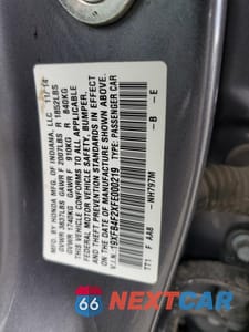 Zdjęcie 12 z 14 samochodu: 2015 HONDA CIVIC HYBRID VIN:19XFB4F2XFE000219 - miniatura