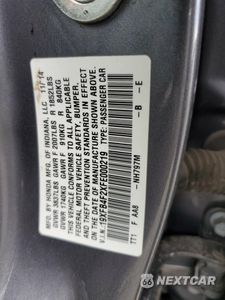 Zdjęcie 12 z 14 samochodu: 2015 HONDA CIVIC HYBRID VIN:19XFB4F2XFE000219 - miniatura