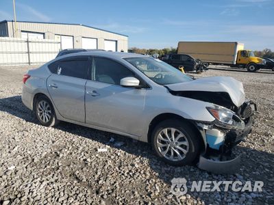 Czwarte zdjęcie samochodu z boku: 2019 NISSAN SENTRA S VIN:3N1AB7AP0KL626580 - miniatura