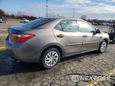 Trzecie zdjęcie samochodu z tyłu: 2017 TOYOTA COROLLA L VIN:2T1BURHE7HC935003 - miniatura