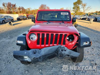 Piąte zdjęcie samochodu w środku: 2021 JEEP WRANGLER UNLIMITED SPORT VIN:1C4HJXDN6MW534606 - miniatura