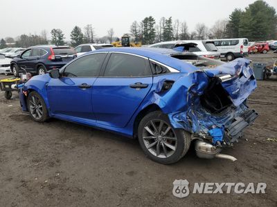 Drugie zdjęcie samochodu z przodu: 2020 HONDA CIVIC EX VIN:19XFC1F39LE021644 - miniatura