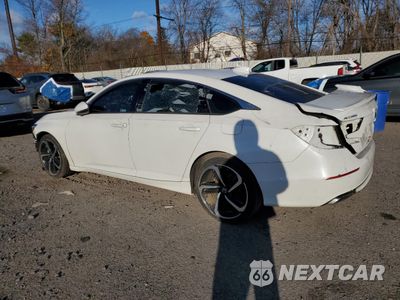 Drugie zdjęcie samochodu z przodu: 2020 HONDA ACCORD SPORT VIN:1HGCV1F30LA119897 - miniatura
