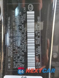 Zdjęcie 12 z 15 samochodu: 2021 LEXUS ES 350 BASE VIN:58AGZ1B17MU105475 - miniatura
