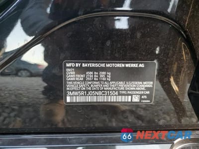 Zdjęcie 12 z 12 samochodu: 2022 BMW 330I VIN:3MW5R1J05N8C31504 - miniatura
