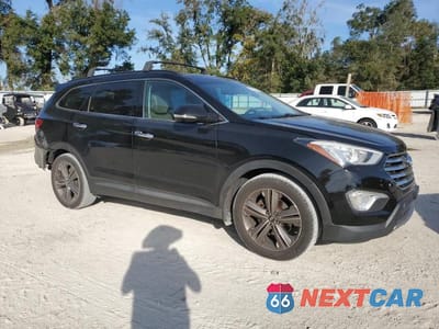 Czwarte zdjęcie samochodu z boku: 2015 HYUNDAI SANTA FE GLS VIN:KM8SR4HF3FU109743 - miniatura