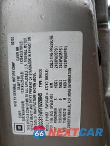 Zdjęcie 13 z 13 samochodu: 2000 CHEVROLET S TRUCK S10 VIN:1GCCS19W6Y8228845 - miniatura