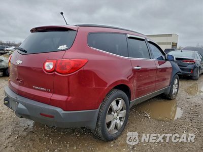 Trzecie zdjęcie samochodu z tyłu: 2011 CHEVROLET TRAVERSE LT VIN:1GNKVGED3BJ235818 - miniatura