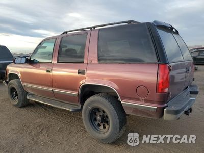 Drugie zdjęcie samochodu z przodu: 1997 CHEVROLET TAHOE K1500 VIN:1GNEK13R3VJ361599 - miniatura