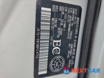 Zdjęcie 14 z 14 samochodu: 2021 NISS QASHQAI VIN:JN1BJ1BW3MW434755 - miniatura