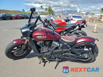 Trzecie zdjęcie samochodu z tyłu: 2021 INDIAN MOTORCYCLE CO. SCOUT BOBBER ABS VIN:56KMTA009M3176588 - miniatura