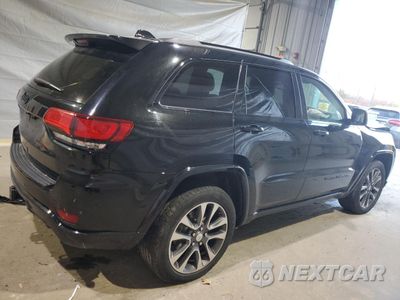Trzecie zdjęcie samochodu z tyłu: 2018 JEEP GRAND CHEROKEE OVERLAND VIN:1C4RJFCG2JC460048 - miniatura